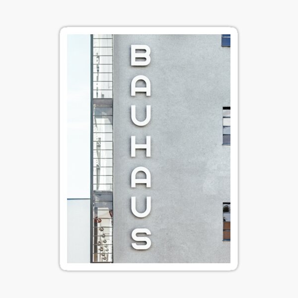 Vista previa del artículo con la obra «Bauhaus», diseñado y vendido por PZAndrews.