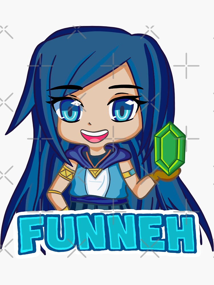 Funneh Cake Stickers Redbubble - funneh roblox water park