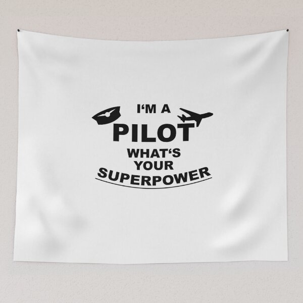 Item preview, Pilot superpower saying designed and sold by revoda.
