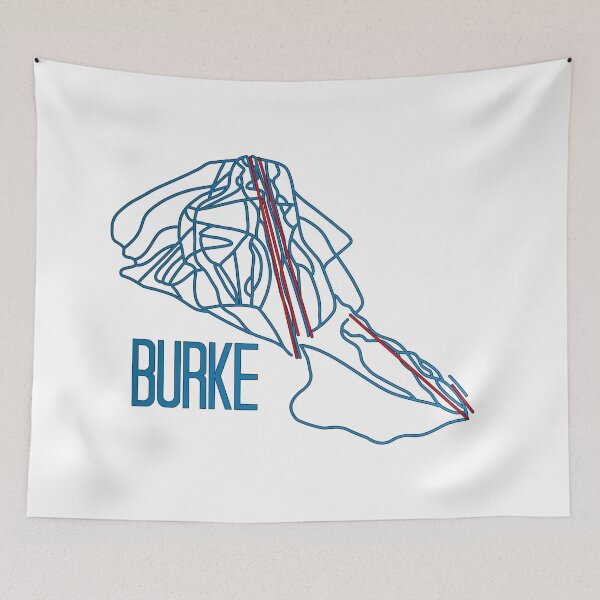 Item preview, Burke Trail Map designed and sold by ChasingGnarnia.