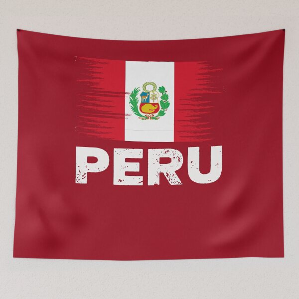 Item preview, Peru - Peruvian Flag Art | Sports Soccer Football Gift designed and sold by melsens.