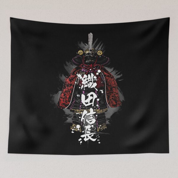 Item preview, Oda Nobunaga Armor Calligraphy  designed and sold by Takeda-art.