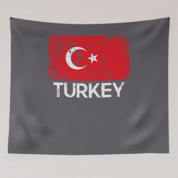 Item preview, Turkish Flag Design | Vintage Made In Turkey Gift designed and sold by melsens.