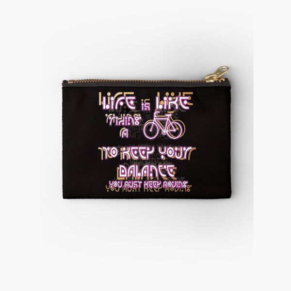 Item preview, LIFE IS LIKE RIDING A BICYCLE  TO KEEP YOUR BALANCE YOU MUST KEEP MOVING 2 designed and sold by creativecm.