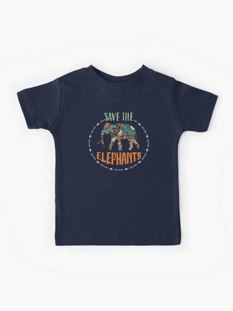 Save The Elephants Awareness Earth Day Animal Conservation Tribal Design Save The Elephants Awareness Earth Day Animal Conservation Tribal Design
