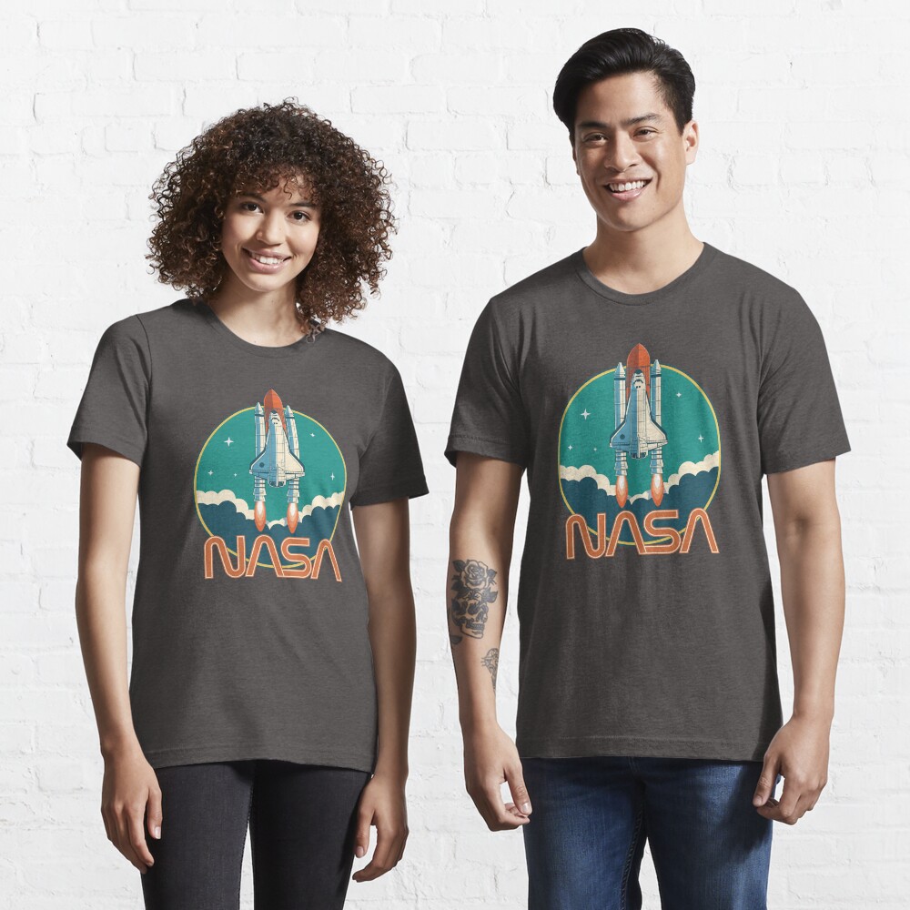 NASA Retro Space Shuttle Logo Essential T-Shirt
