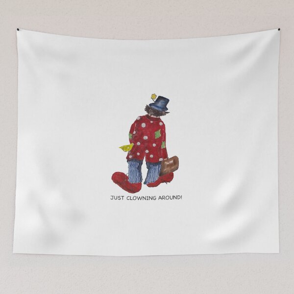 Item preview, CLOWN designed and sold by Hares & Critters.