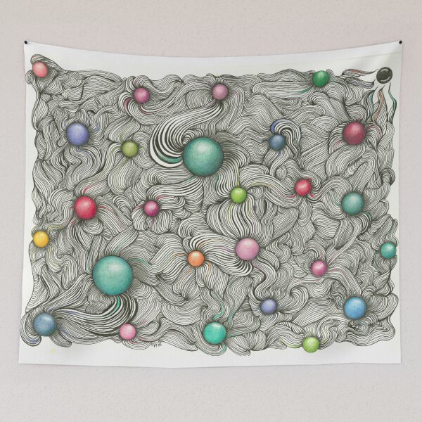 Item preview, Embedded Spheres - Landscape designed and sold by Teresa Taylor.