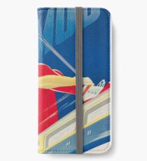 Swiss Ski Poster iPhone Wallet/Case/Skin