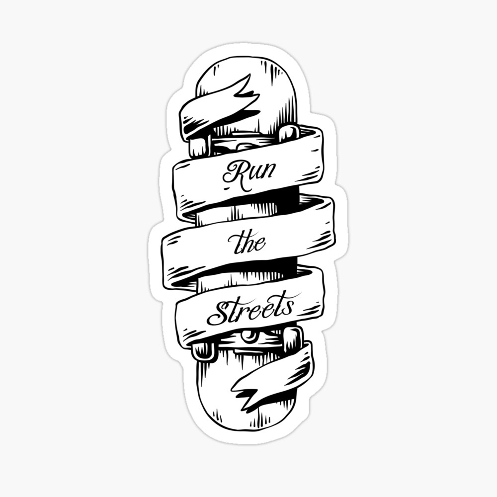 Vintage Skateboard Gift Run The Streets Tattoo Skater Gift Kids T Shirt By Rawresh6 Redbubble Vintage Skateboard Gift Run The Streets Tattoo Skater Gift Kids T Shirt By Rawresh6 Redbubble