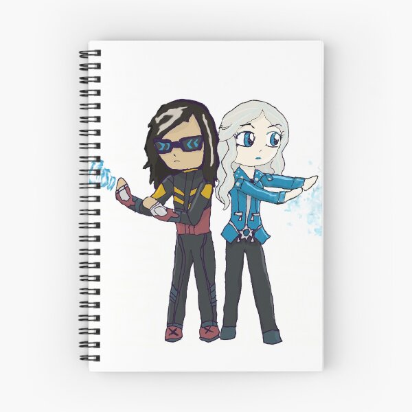 Item preview, Vibe and Killer Frost designed and sold by JulFrostDesigns.