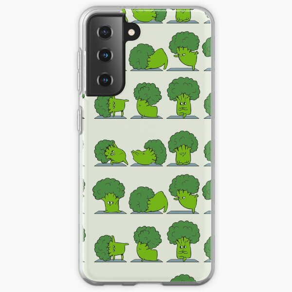 Broccoli Yoga Samsung Galaxy Soft Case