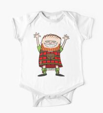 Scotty Wallace Red Kilt One Piece - Short Sleeve