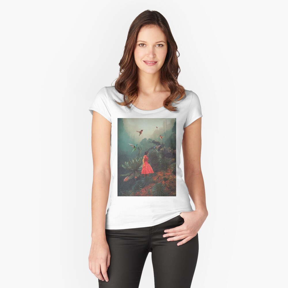 Item preview, Fitted Scoop T-Shirt designed and sold by FrankMoth.
