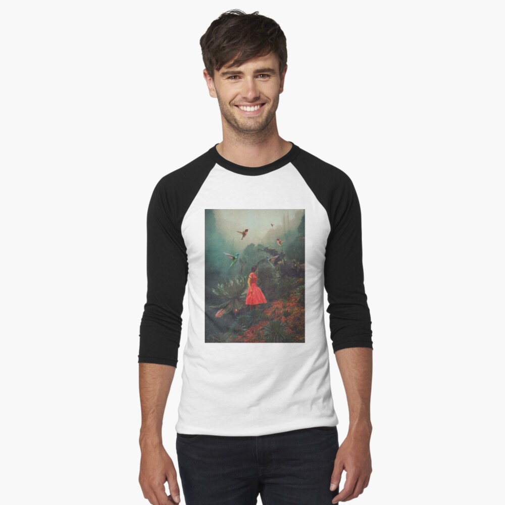 Item preview, Baseball ¾ Sleeve T-Shirt designed and sold by FrankMoth.
