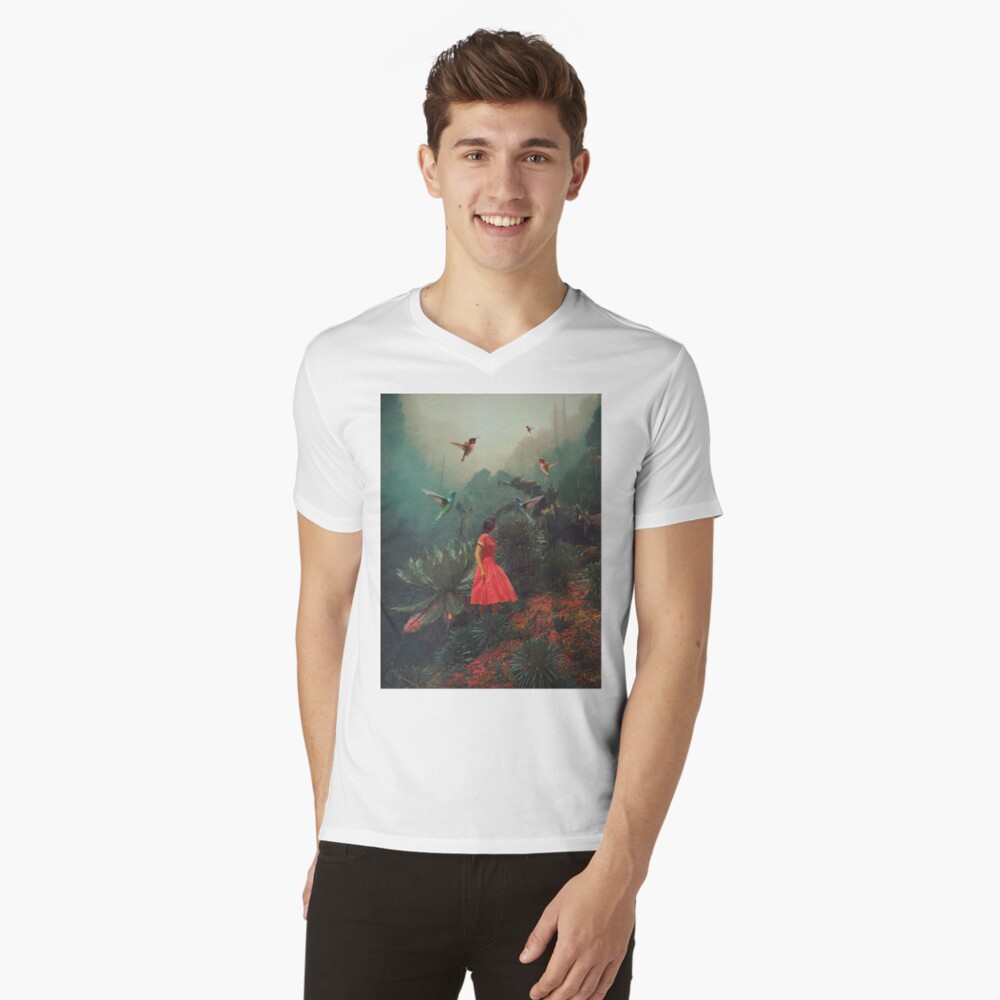 Item preview, V-Neck T-Shirt designed and sold by FrankMoth.