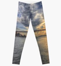 Legging Puente de Brooklyn Nueva York Sunset