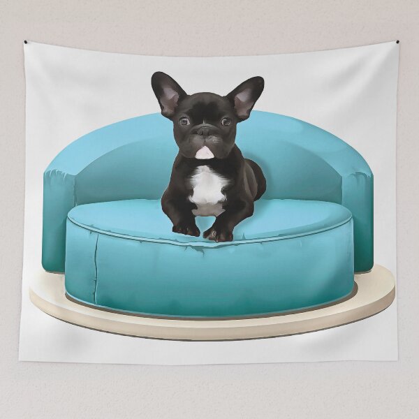 Item preview, A Bulldog Puppy. (Painting.) designed and sold by cmphotographs.