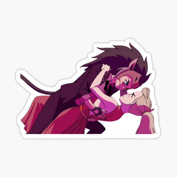 She-Ra - Alora and Catra Dance at Princess Prom (She-Ra and the Princesses of Power) Sticker