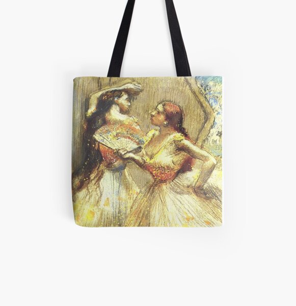 Sitting and Brushing by Edgar Degas Laptop Bag Shoulder Bag Messenger Bag