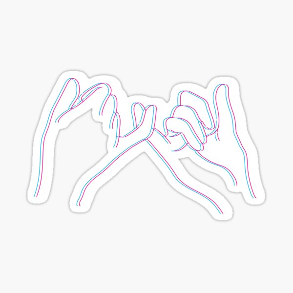 Pinky Promise Sticker