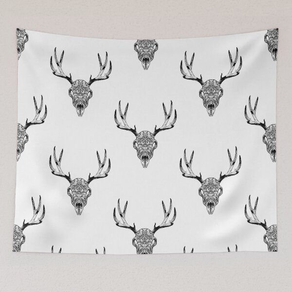 Item preview, Deer Skull designed and sold by Huebucket.