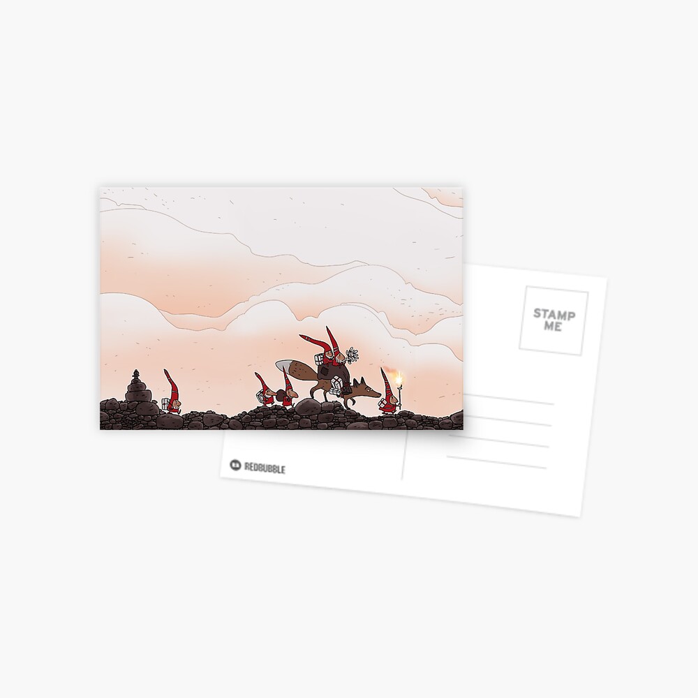 Artikel-Vorschau von Postkarte, designt und verkauft von illustrie.