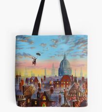Mary Poppins & Bert II Tote Bag