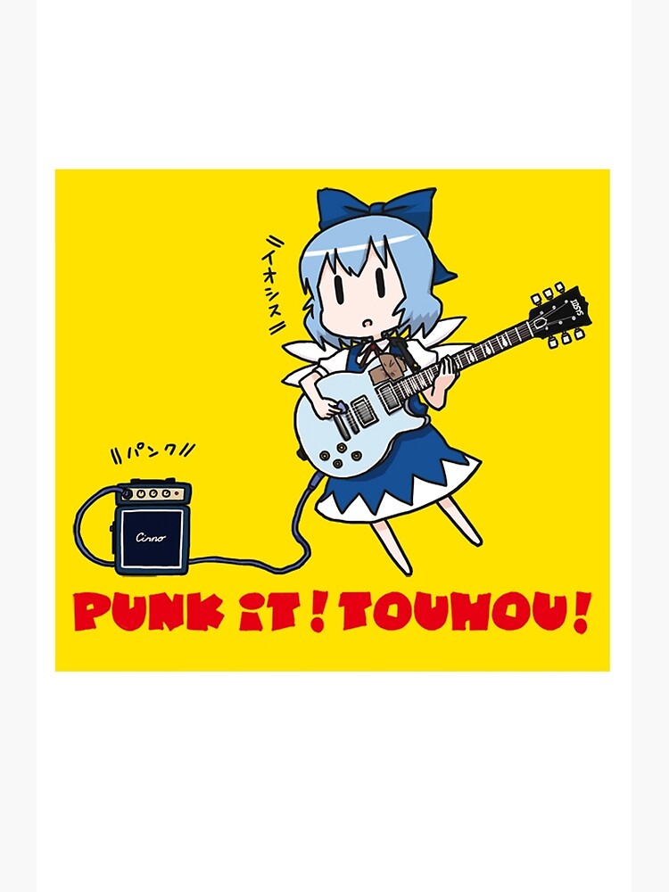 Punk it! Touhou! IOSYS Cirno | Poster