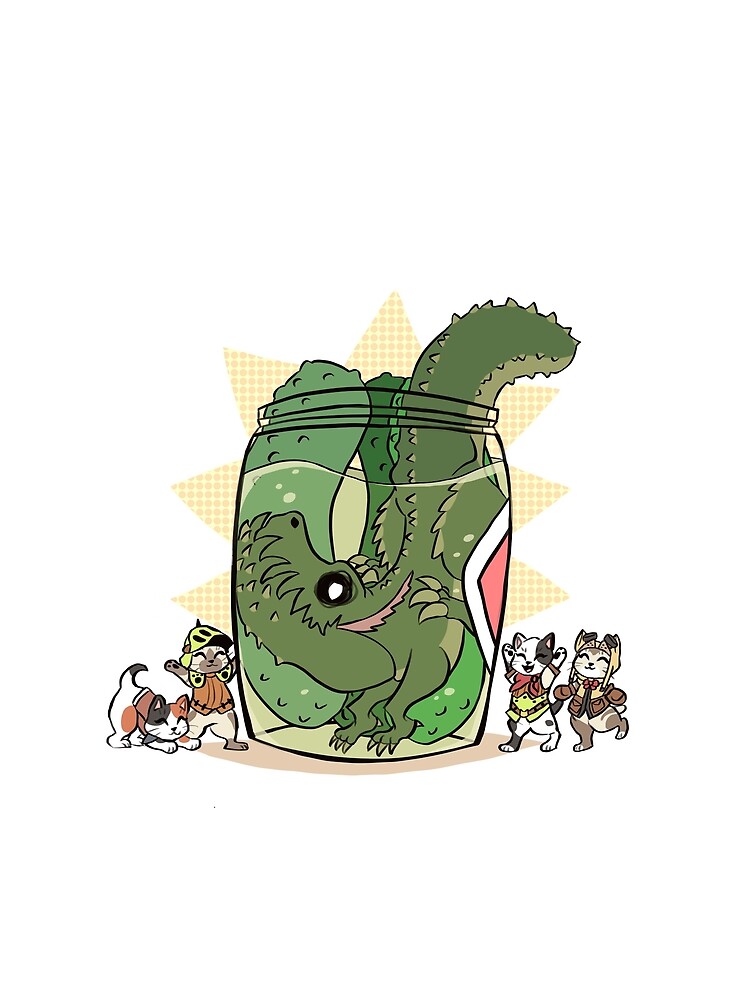 Pickle Monster by megtalgearsalad