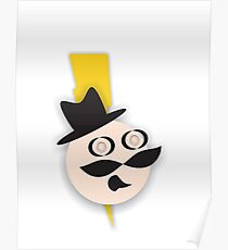 Gentlemanly Lightning Poster