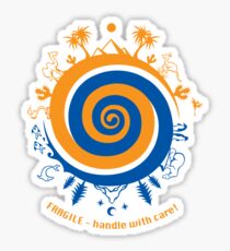 Fragile - handle with care! Sticker