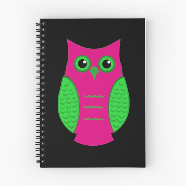Item preview, Pink and Green Owl designed and sold by shaneisadragon.