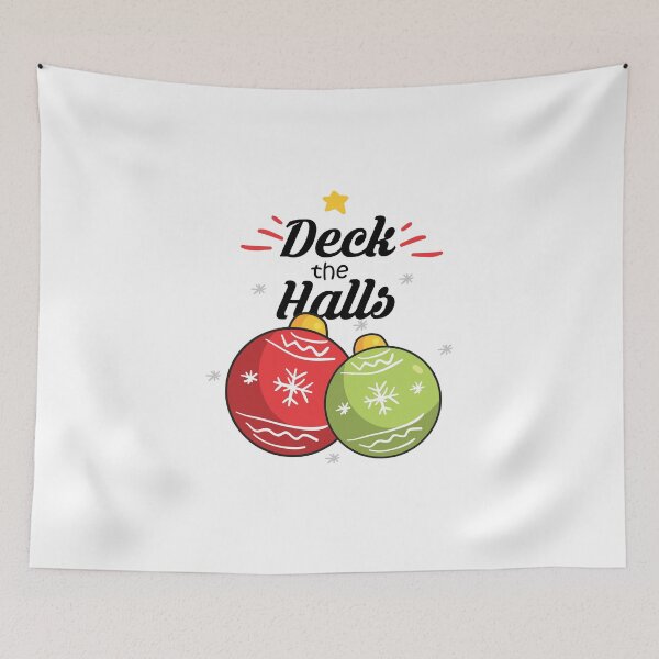 Item preview, christmas xmas deck the hall christmas tree designed and sold by cakal10.