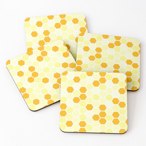 Item preview, Mustard, Pale Yellow, and White Honeycomb  designed and sold by kierkegaard.