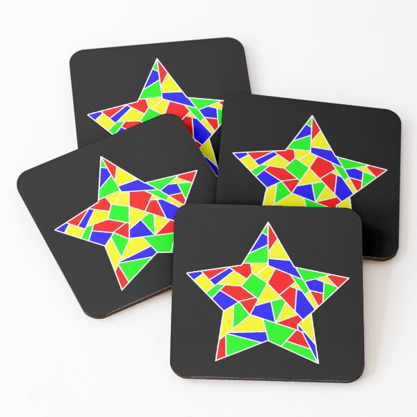 Item preview, Star colorfully colorful designed and sold by titanosdesign.