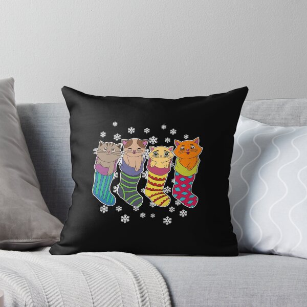 Item preview, Christmas Sweet Cats T-Shirt Gift Christmas designed and sold by Manisma Road.