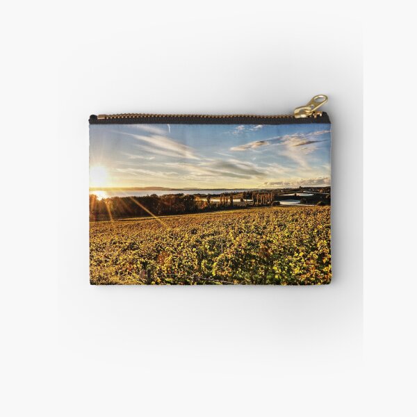 Item preview, Sunset over Grape Orchards - Lake Constance designed and sold by holgermader.