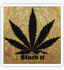 blazeitup Sticker