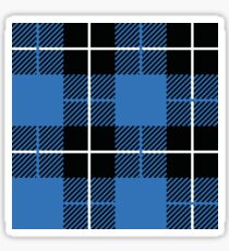 Lumberjack Blue & White Sticker