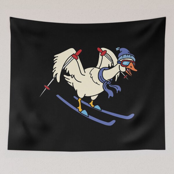 Item preview, Goose Ski Holiday T-Shirt Gift Funny Skiing Driving designed and sold by Manisma Road.