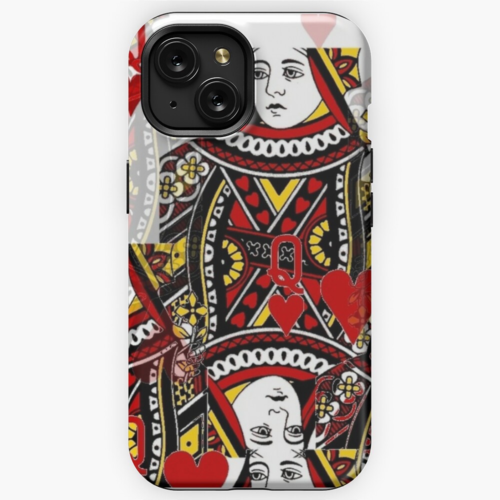 Queen Of Hearts, Phone Case iPhone 15