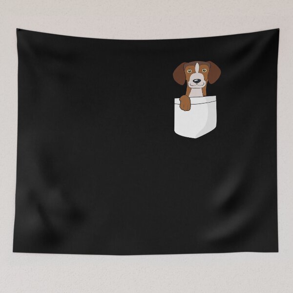Item preview, Teckel Dog Breed In Shirt Pocket Gift Funny designed and sold by Manisma Road.