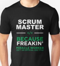 Scrum master Unisex T-Shirt