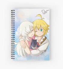 Cuaderno de espiral Meliodas y Elizabeth