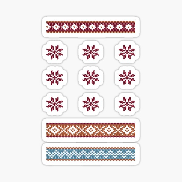 Artikel-Vorschau von Fair Isle Fox Vibes, designt und verkauft von miavaldez.
