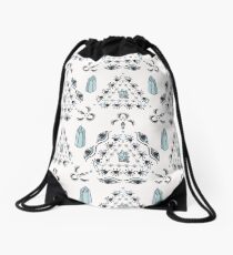 Trendy Quartz Crystal Magic Drawstring Bag
