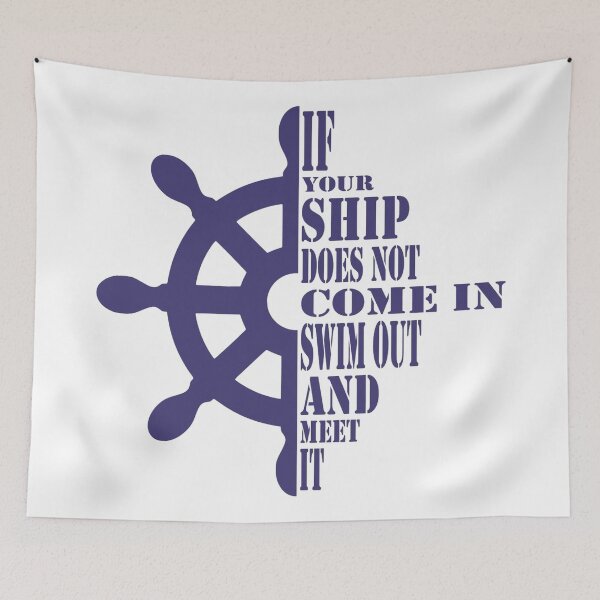 Item preview, SHIP WHEEL MOTIVATIONAL designed and sold by CoolYule.