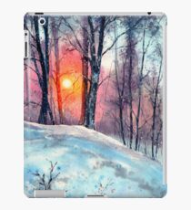 Winterwald in der Sonne iPad-Hülle & Skin