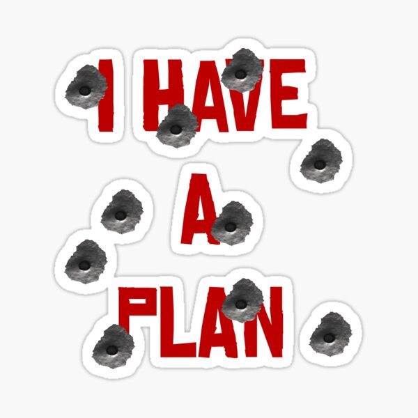 Vista previa del artículo con la obra «Tengo un plan», diseñado y vendido por SFXmedia.